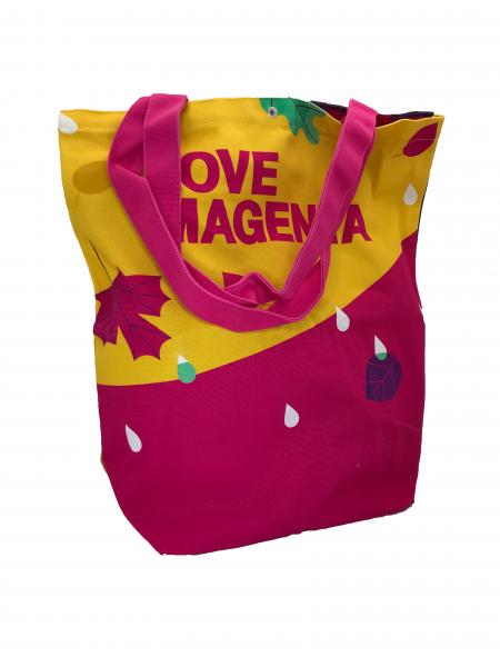 LOVE MAGENTA Shoppertasche II